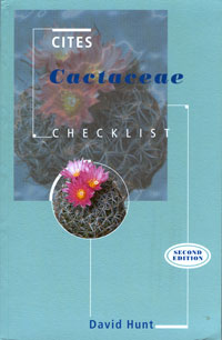CITES Cactaceae Checklist (2ème édition)   - le volume broché