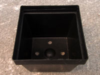 Pots carrés 10 cm L x 8,8 cm H (Sima)   - paquet de 10