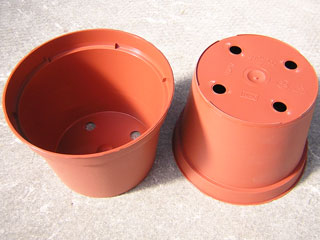 Pots ronds 14 cm Ø x 10,5 cm H (Soparco)   - paquet de 10